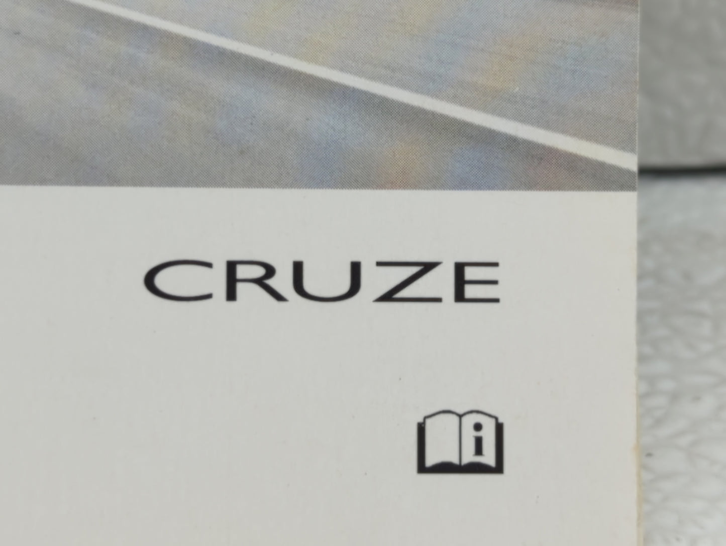 2011 Chevrolet Cruze Owners Manual Book Guide OEM Used Auto Parts - Oemusedautoparts1.com