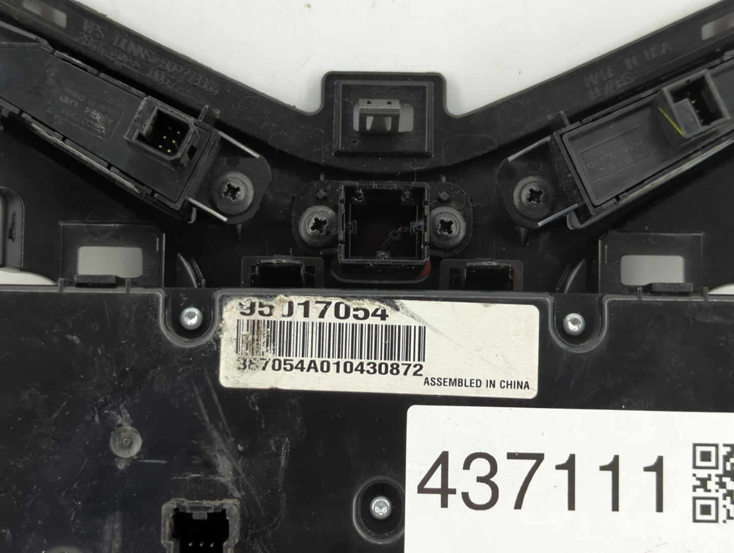 2011-2012 Chevrolet Cruze Climate Control Module Temperature AC/Heater Replacement P/N:96983927 95017054 Fits Fits 2011 2012