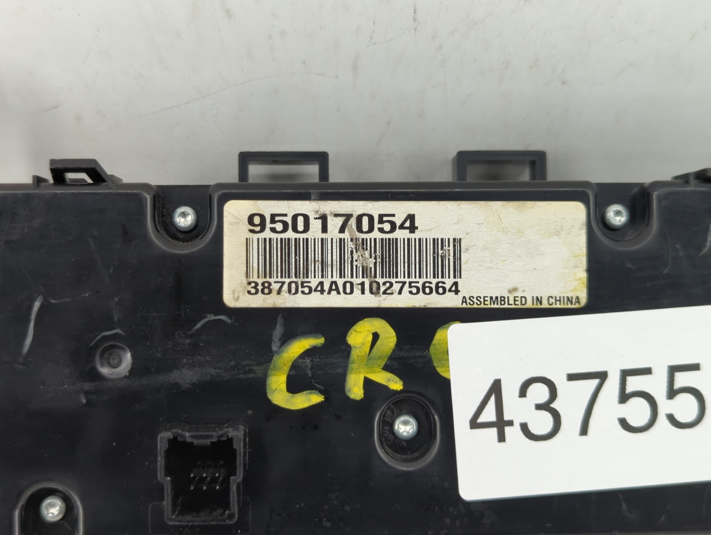 2011-2012 Chevrolet Cruze Climate Control Module Temperature AC/Heater Replacement P/N:96983927 95017054 Fits Fits 2011 2012