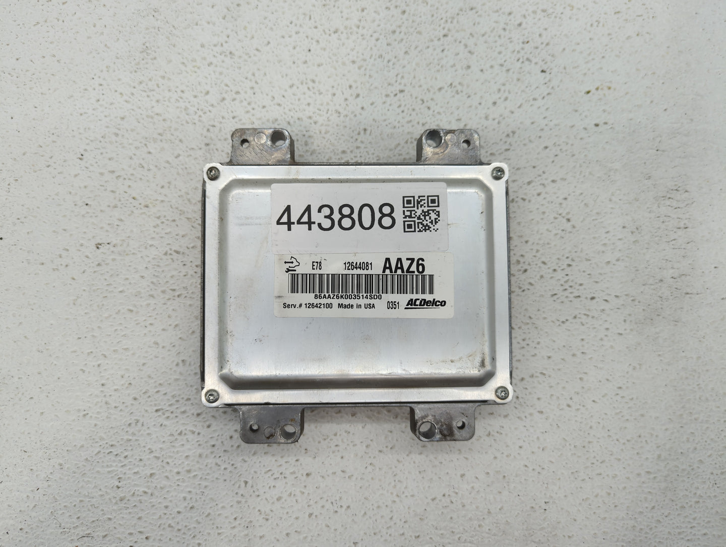 2011 Chevrolet Cruze PCM Engine Control Computer ECU ECM PCU OEM P/N:12642100 12616532, 12640752, 12645606, 12644081 Fits OE