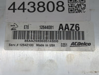 2011 Chevrolet Cruze PCM Engine Control Computer ECU ECM PCU OEM P/N:12642100 12616532, 12640752, 12645606, 12644081 Fits OE