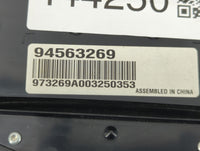 2011 Chevrolet Cruze Radio Control Panel - Oemusedautoparts1.com