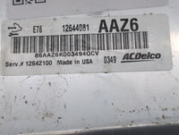 2011 Chevrolet Cruze PCM Engine Control Computer ECU ECM PCU OEM P/N:12642100 12616532, 12640752, 12645606, 12644081 Fits OE