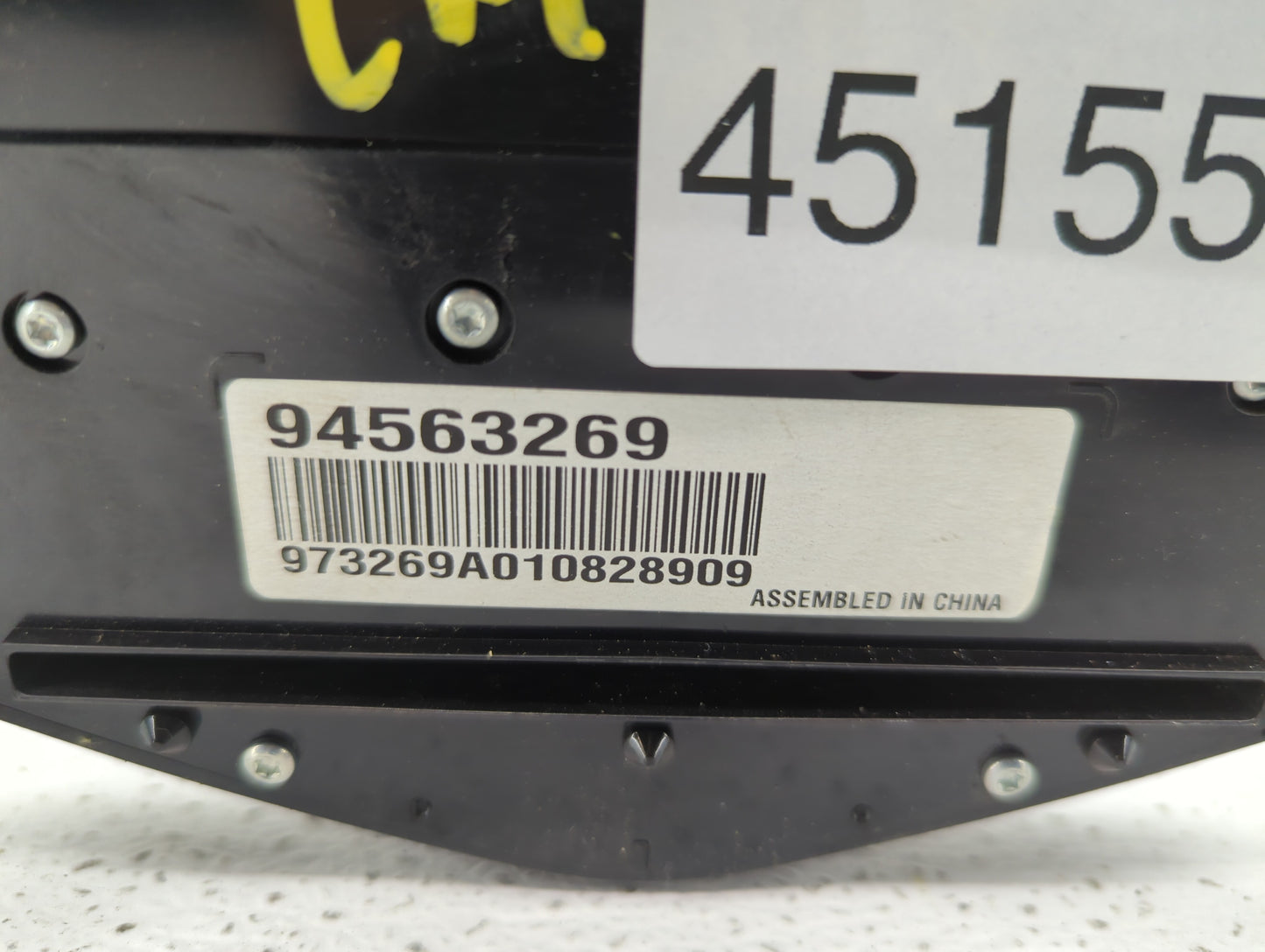 2011 Chevrolet Cruze Radio Control Panel - Oemusedautoparts1.com