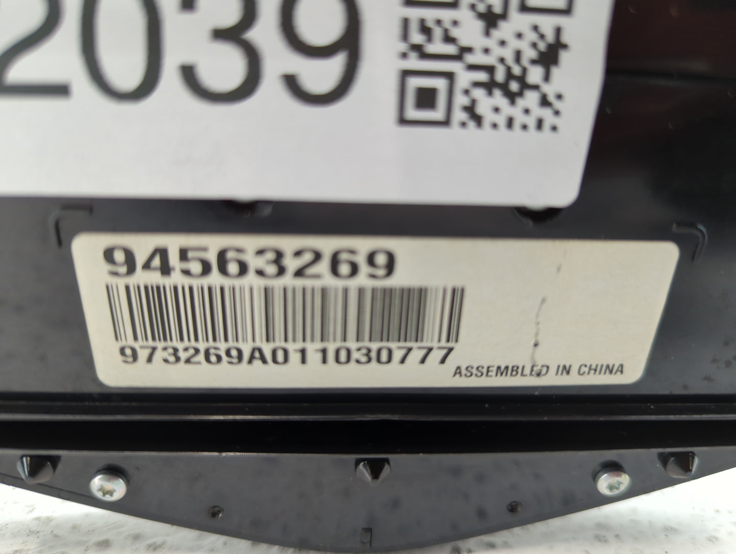 2011-2016 Chevrolet Cruze Radio Control Panel - Oemusedautoparts1.com