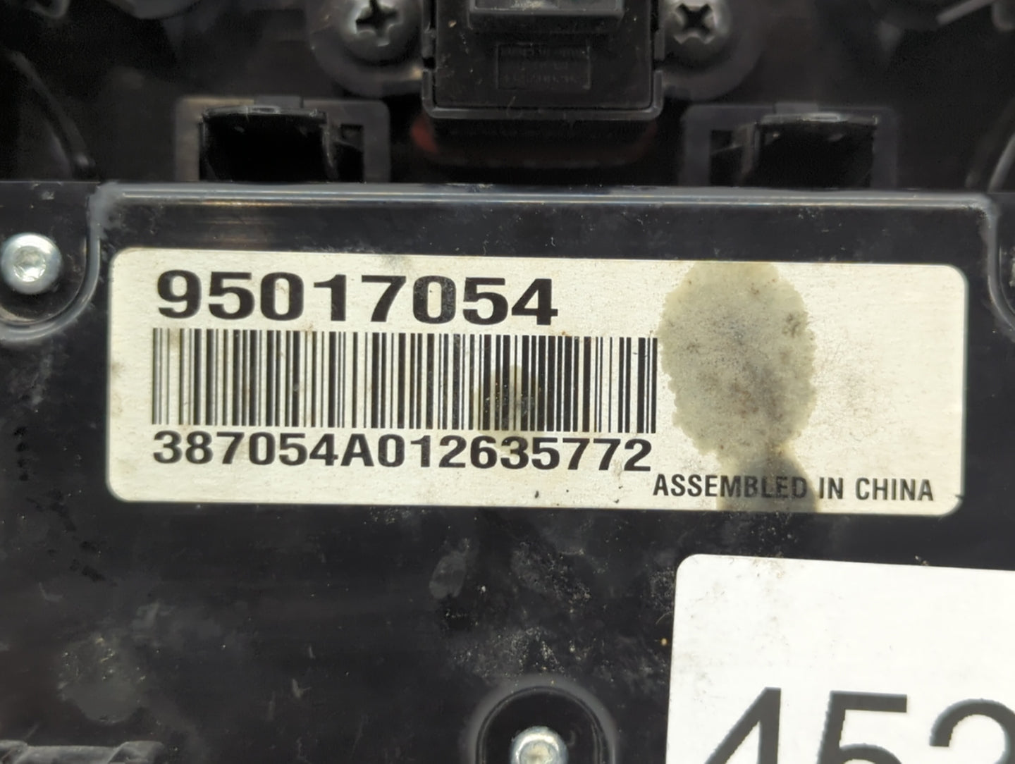 2011-2012 Chevrolet Cruze Climate Control Module Temperature AC/Heater Replacement P/N:96983927 95017054 Fits Fits 2011 2012