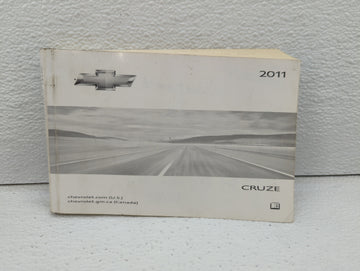 2011 Chevrolet Cruze Owners Manual Book Guide OEM Used Auto Parts - Oemusedautoparts1.com