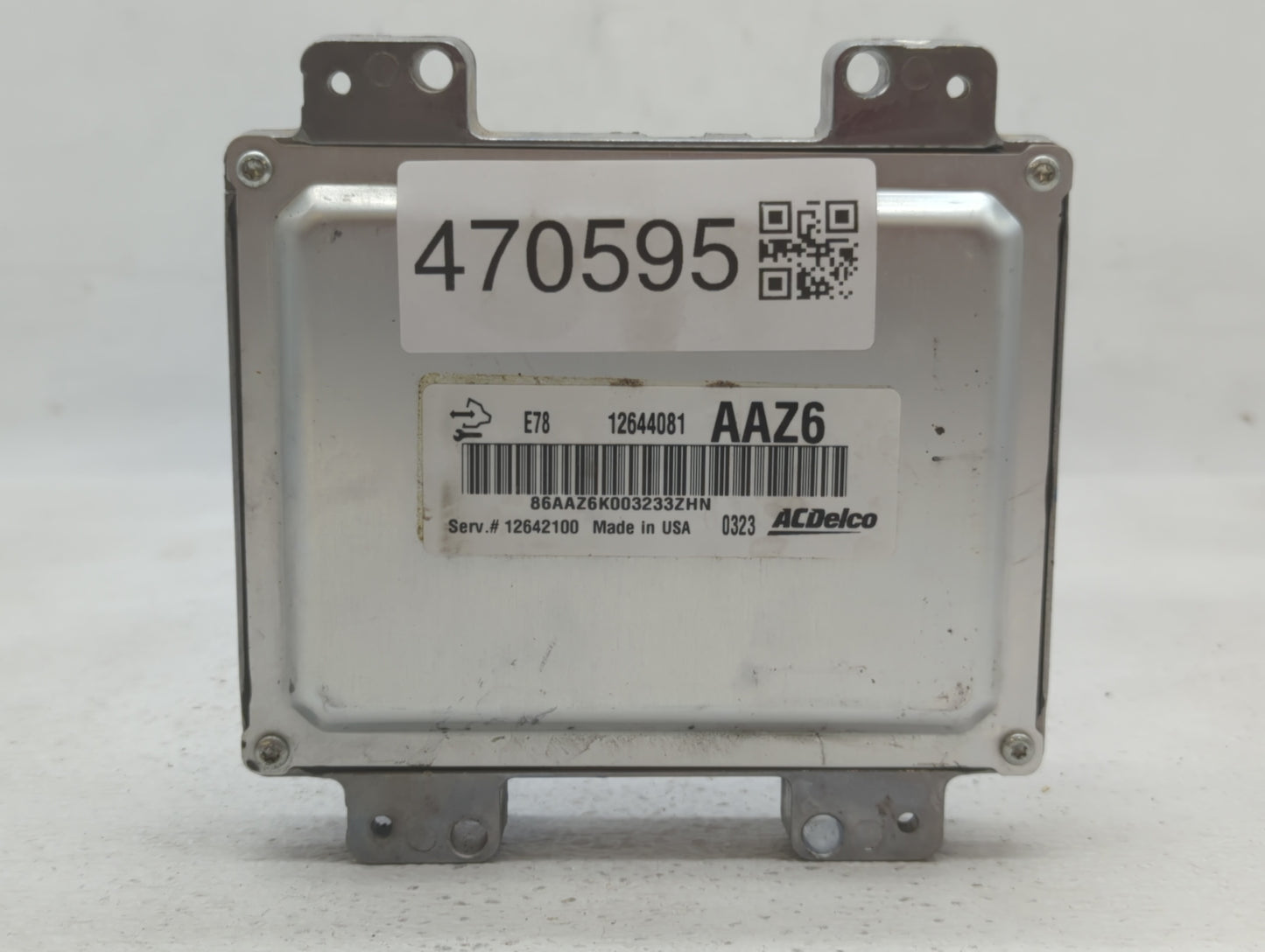 2011 Chevrolet Cruze PCM Engine Control Computer ECU ECM PCU OEM P/N:12644081 NEC018-671 Fits OEM Used Auto Parts - Oemuseda