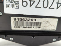 2011 Chevrolet Cruze Radio Control Panel - Oemusedautoparts1.com