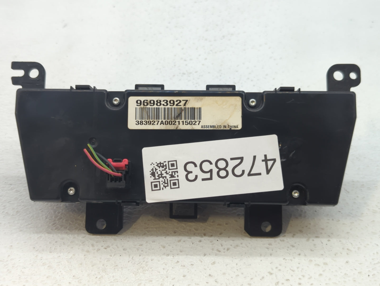 2011-2012 Chevrolet Cruze Climate Control Module Temperature AC/Heater Replacement P/N:95017054 96983927 Fits Fits 2011 2012