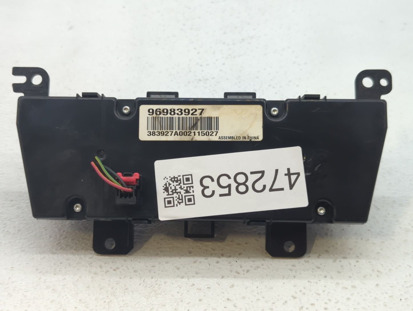 2011-2012 Chevrolet Cruze Climate Control Module Temperature AC/Heater Replacement P/N:95017054 96983927 Fits Fits 2011 2012