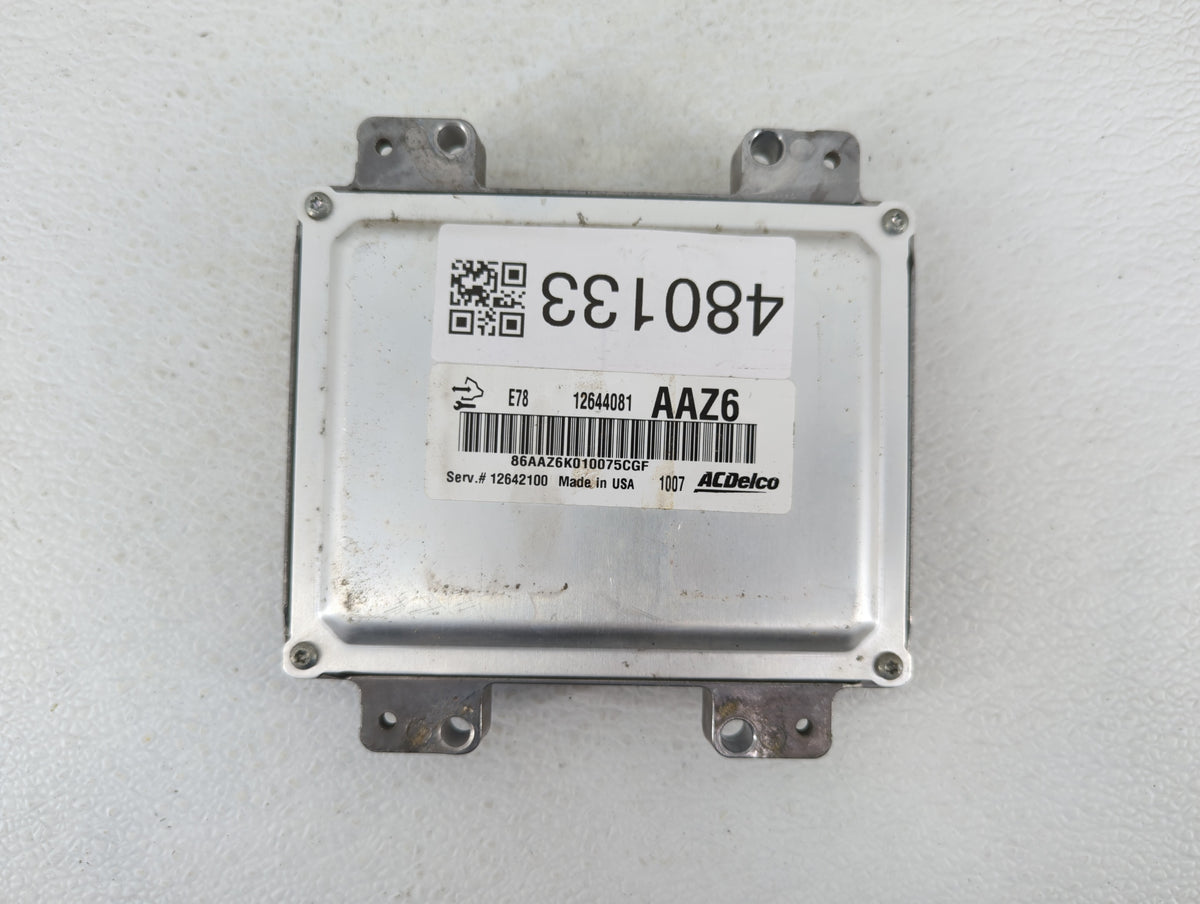 2011 Chevrolet Cruze PCM Engine Control Computer ECU ECM PCU OEM P/N:12642100 12645606, 12644081 OEM Used Auto Parts - Oemus
