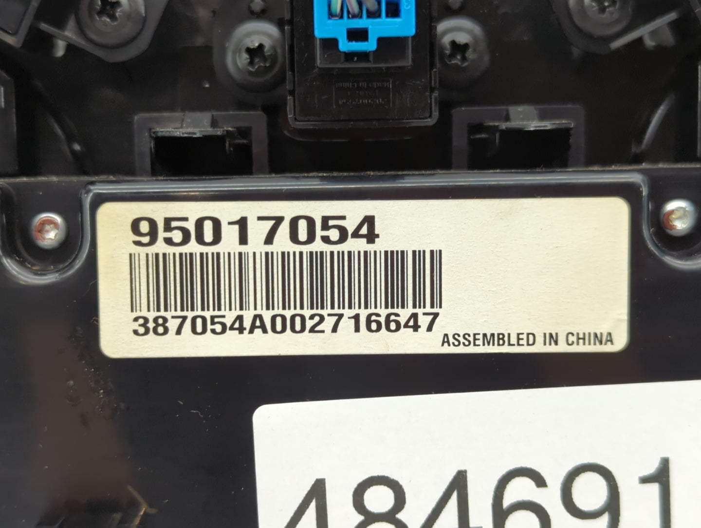 2011-2012 Chevrolet Cruze Climate Control Module Temperature AC/Heater Replacement P/N:96983927 95017054 Fits Fits 2011 2012