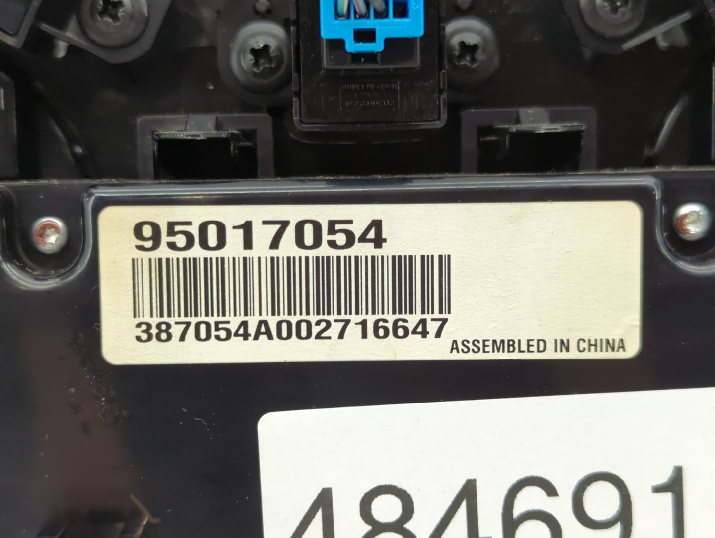 2011-2012 Chevrolet Cruze Climate Control Module Temperature AC/Heater Replacement P/N:96983927 95017054 Fits Fits 2011 2012