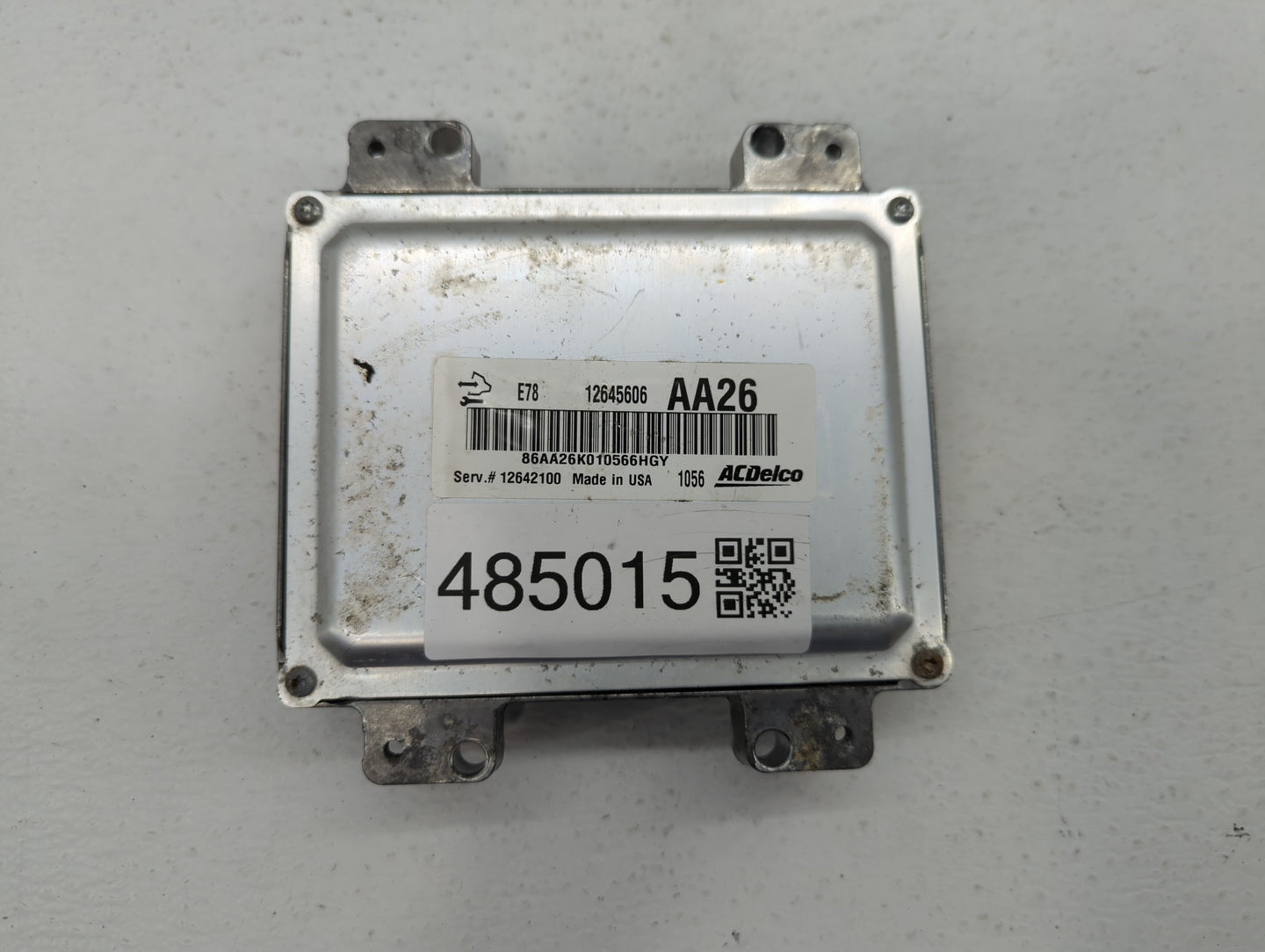 2011 Chevrolet Cruze PCM Engine Control Computer ECU ECM PCU OEM P/N:12642100 12645606, 12644081 Fits OEM Used Auto Parts - 