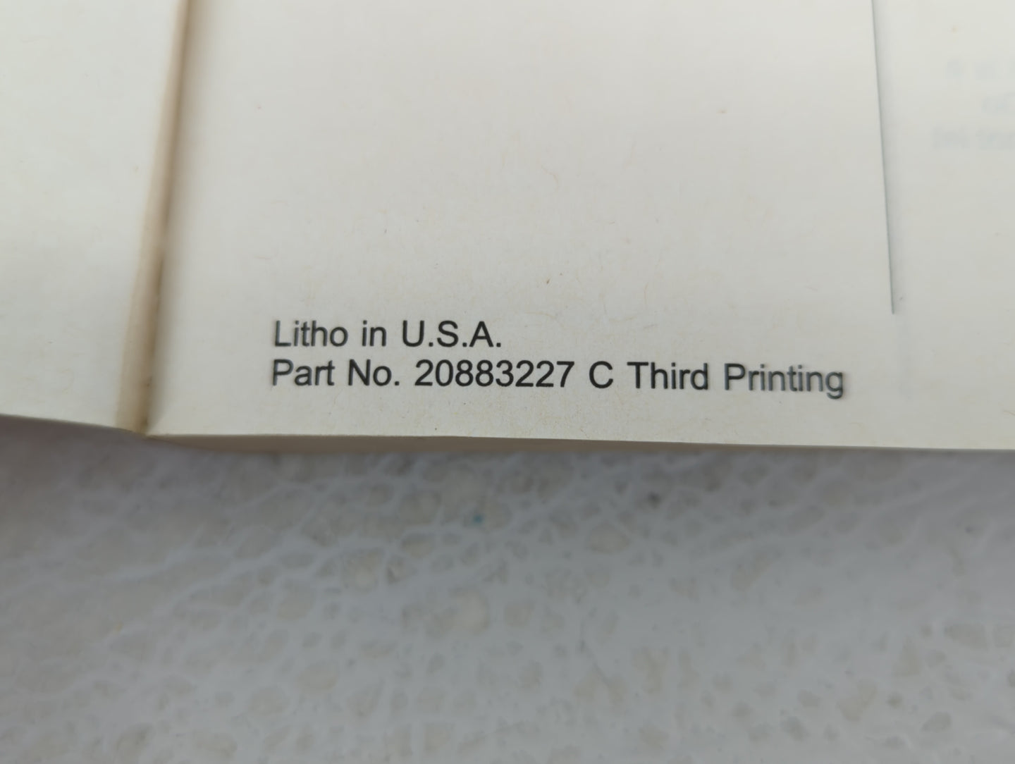 2011 Chevrolet Cruze Owners Manual Book Guide OEM Used Auto Parts - Oemusedautoparts1.com