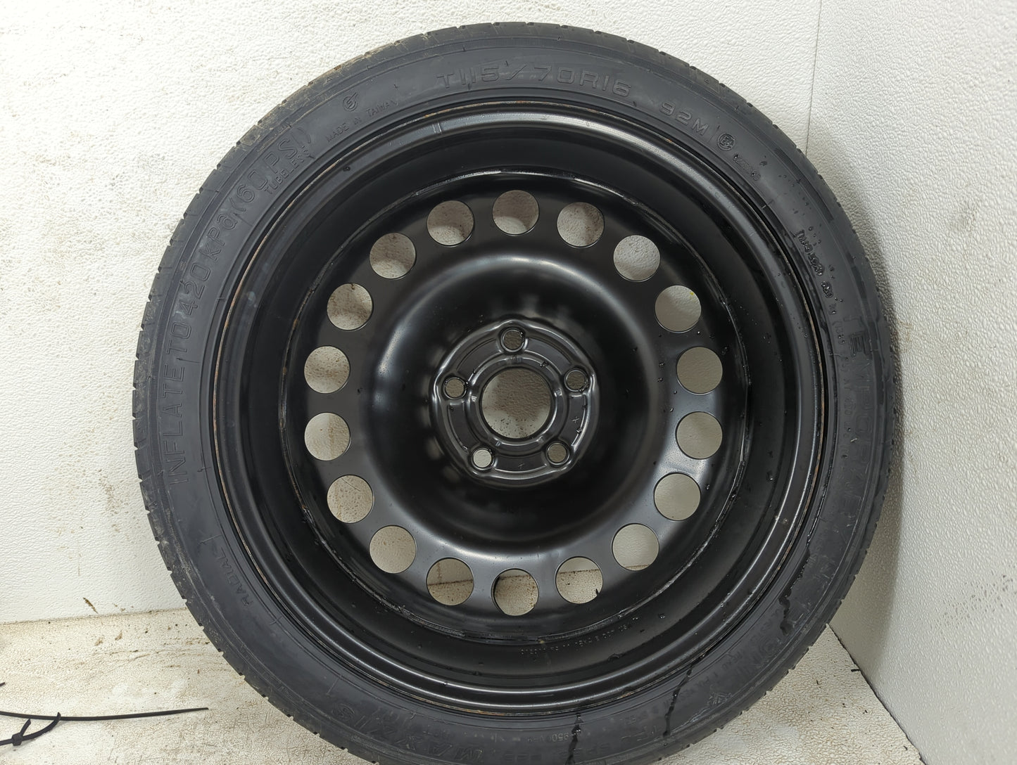 2011 Chevrolet Cruze Spare Donut Tire Wheel Rim Oem - Oemusedautoparts1.com