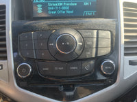2011-2012 Chevrolet Cruze Radio AM FM Cd Player Receiver Replacement Fits Fits 2010 2011 2012 OEM Used Auto Parts - Oemuseda