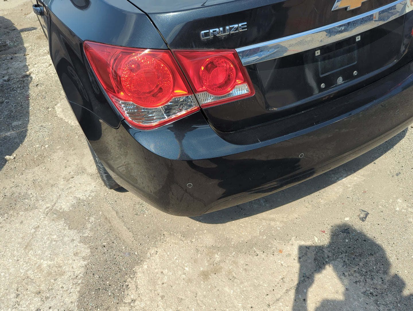 2011-2016 Chevrolet Cruze Rear Bumper Assembly Oem 5012713 - Oemusedautoparts1.com
