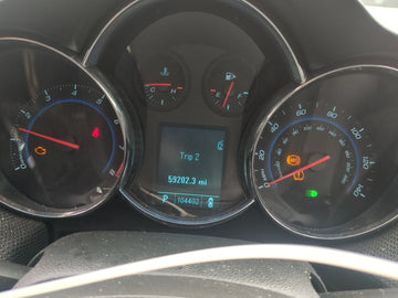 2011 Chevrolet Cruze Instrument Cluster Speedometer Gauges Fits OEM Used Auto Parts