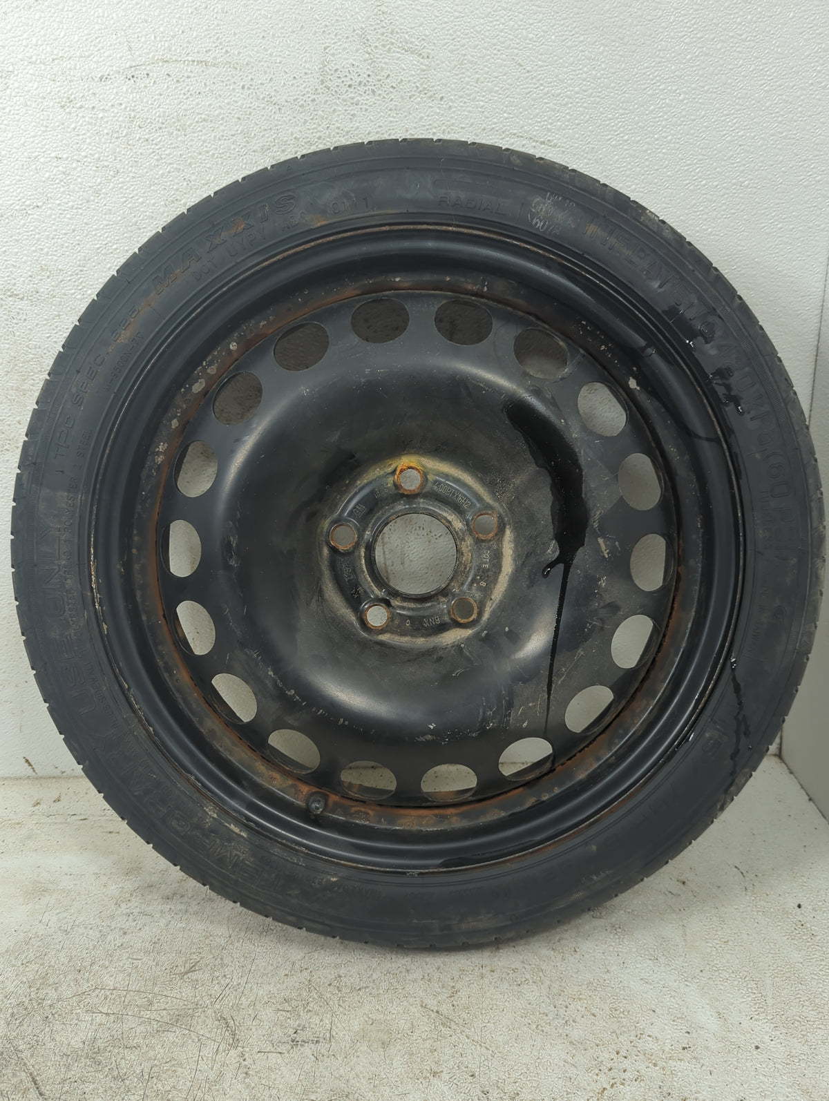2011-2016 Chevrolet Cruze Spare Donut Tire Wheel Rim Oem 5033385 - Oemusedautoparts1.com