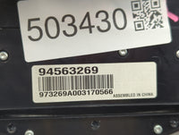 2011 Chevrolet Cruze Radio Control Panel - Oemusedautoparts1.com