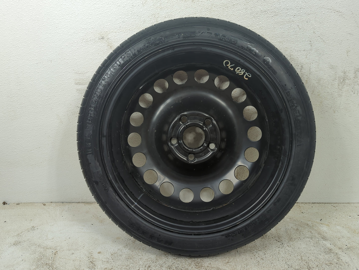 2011-2016 Chevrolet Cruze Spare Donut Tire Wheel Rim Oem 5036371 - Oemusedautoparts1.com
