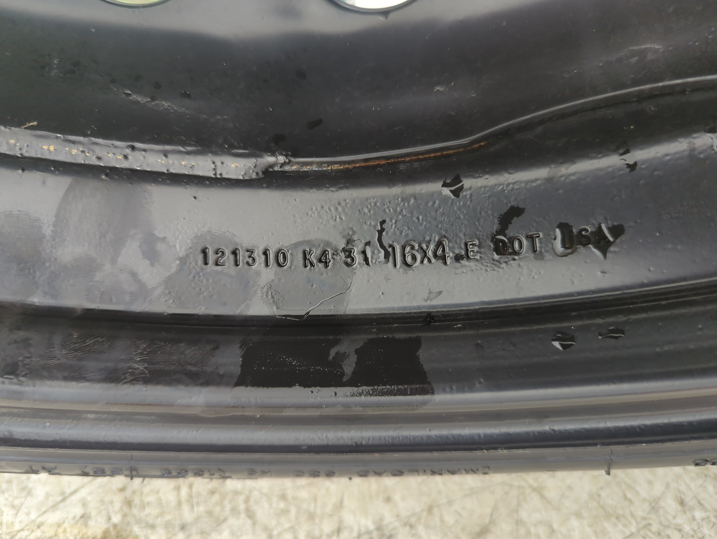2011-2016 Chevrolet Cruze Spare Donut Tire Wheel Rim Oem 5036371 - Oemusedautoparts1.com