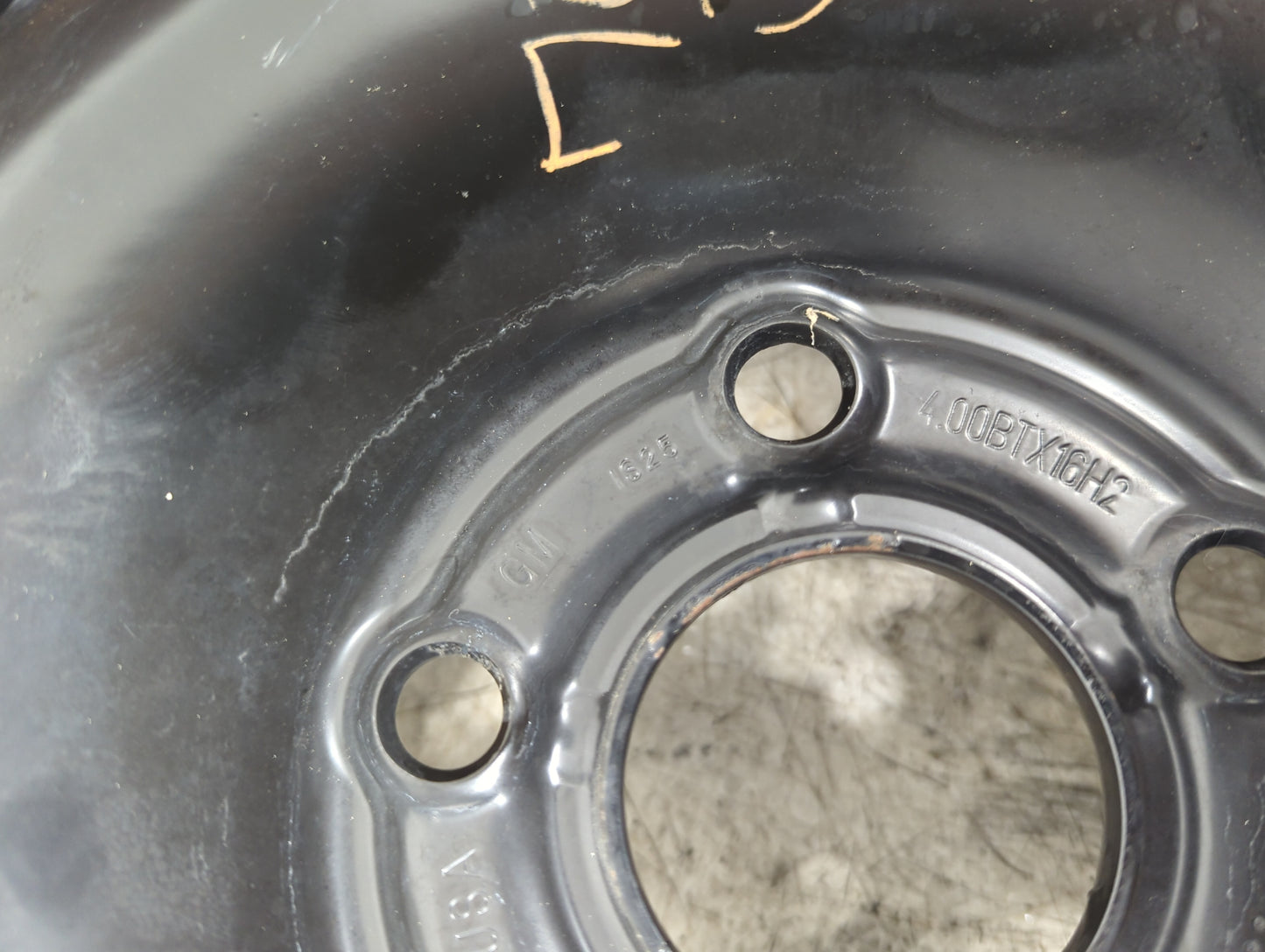2011-2016 Chevrolet Cruze Spare Donut Tire Wheel Rim Oem 5036371 - Oemusedautoparts1.com