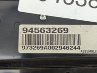 2011 Chevrolet Cruze Radio Control Panel - Oemusedautoparts1.com
