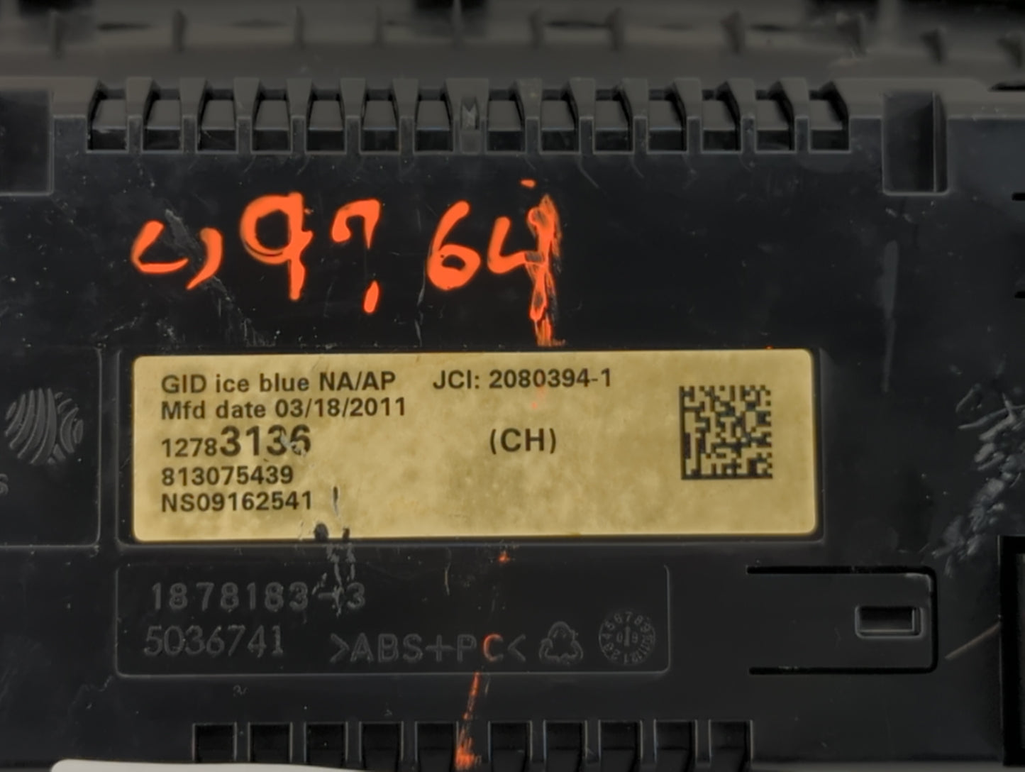 2011-2016 Chevrolet Cruze Information Display Screen - Oemusedautoparts1.com