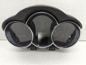 compare product 2011 Chevrolet Cruze Instrument Cluster Speedometer Gauges P/N:809773364 Fits OEM Used Auto Parts