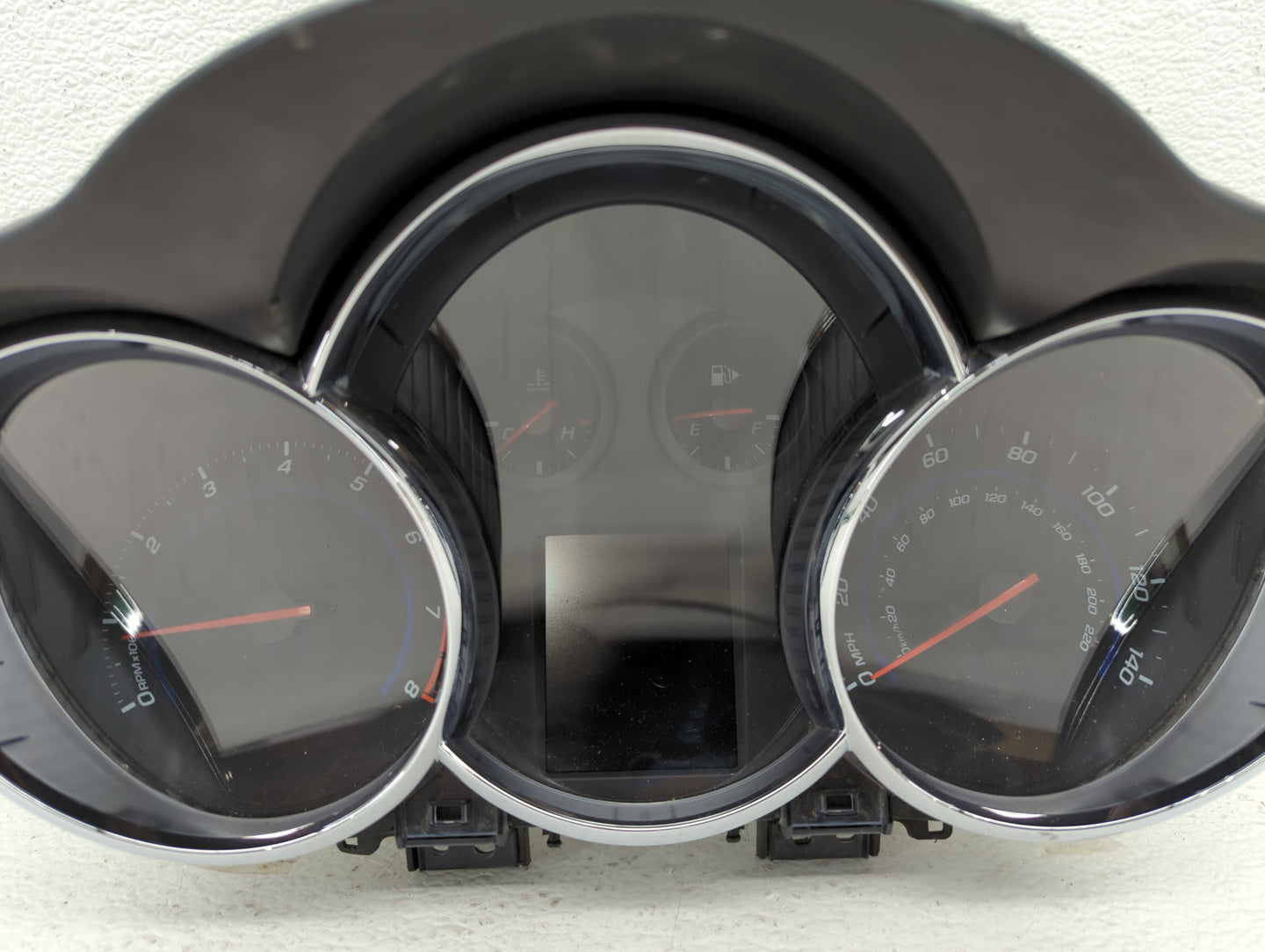 2011 Chevrolet Cruze Instrument Cluster Speedometer Gauges P/N:809773364 Fits OEM Used Auto Parts - Oemusedautoparts1.com