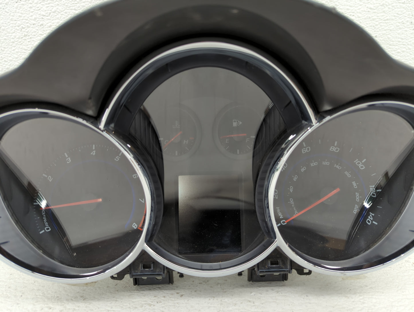 2011 Chevrolet Cruze Instrument Cluster Speedometer Gauges P/N:809773364 Fits OEM Used Auto Parts - Oemusedautoparts1.com