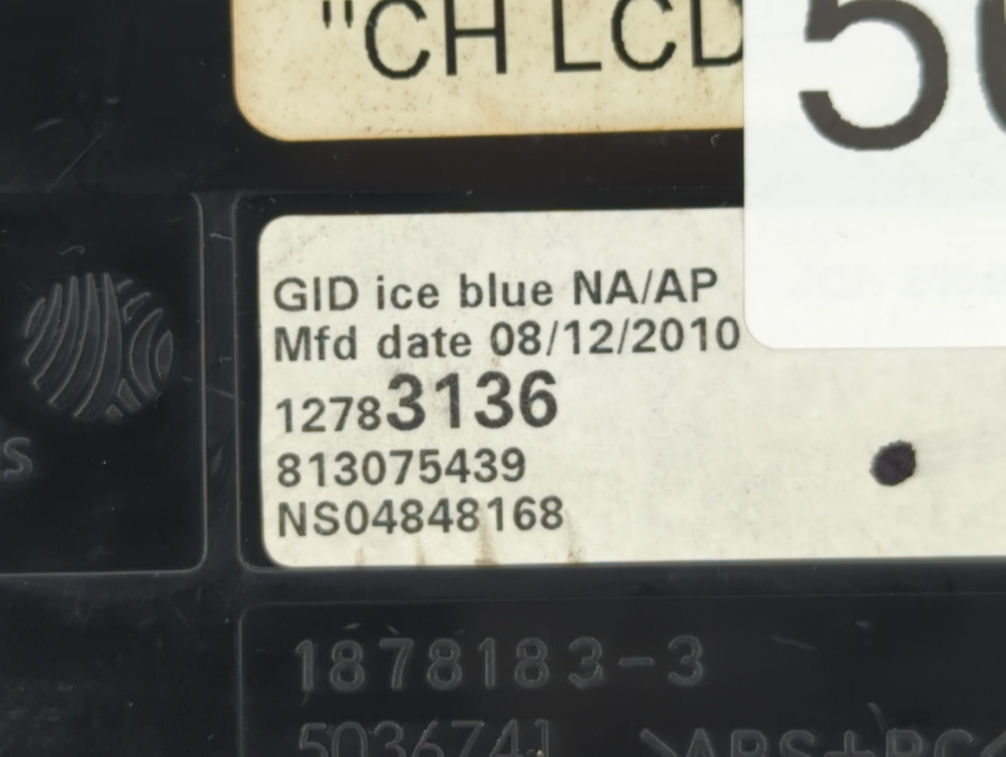 2011-2016 Chevrolet Cruze Information Display Screen - Oemusedautoparts1.com