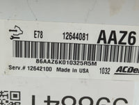 2011 Chevrolet Cruze PCM Engine Control Computer ECU ECM PCU OEM P/N:126440881 Fits OEM Used Auto Parts - Oemusedautoparts1.
