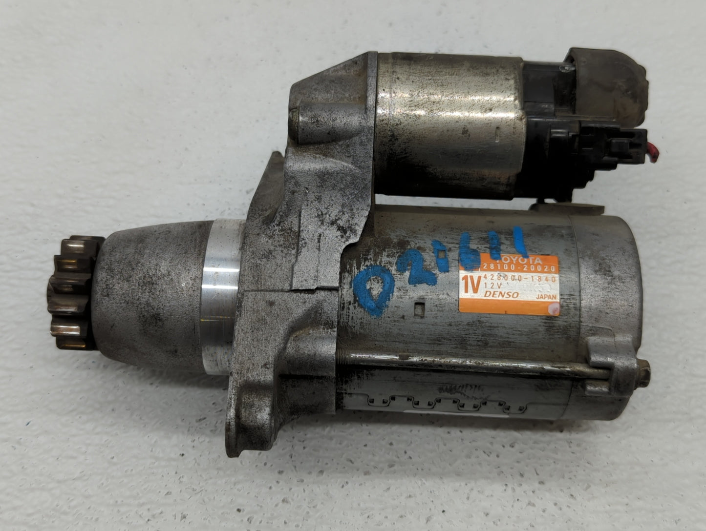 2011-2016 Chevrolet Cruze Car Starter Motor Solenoid OEM P/N:28100-20020 25194634 Fits OEM Used Auto Parts - Oemusedautopart
