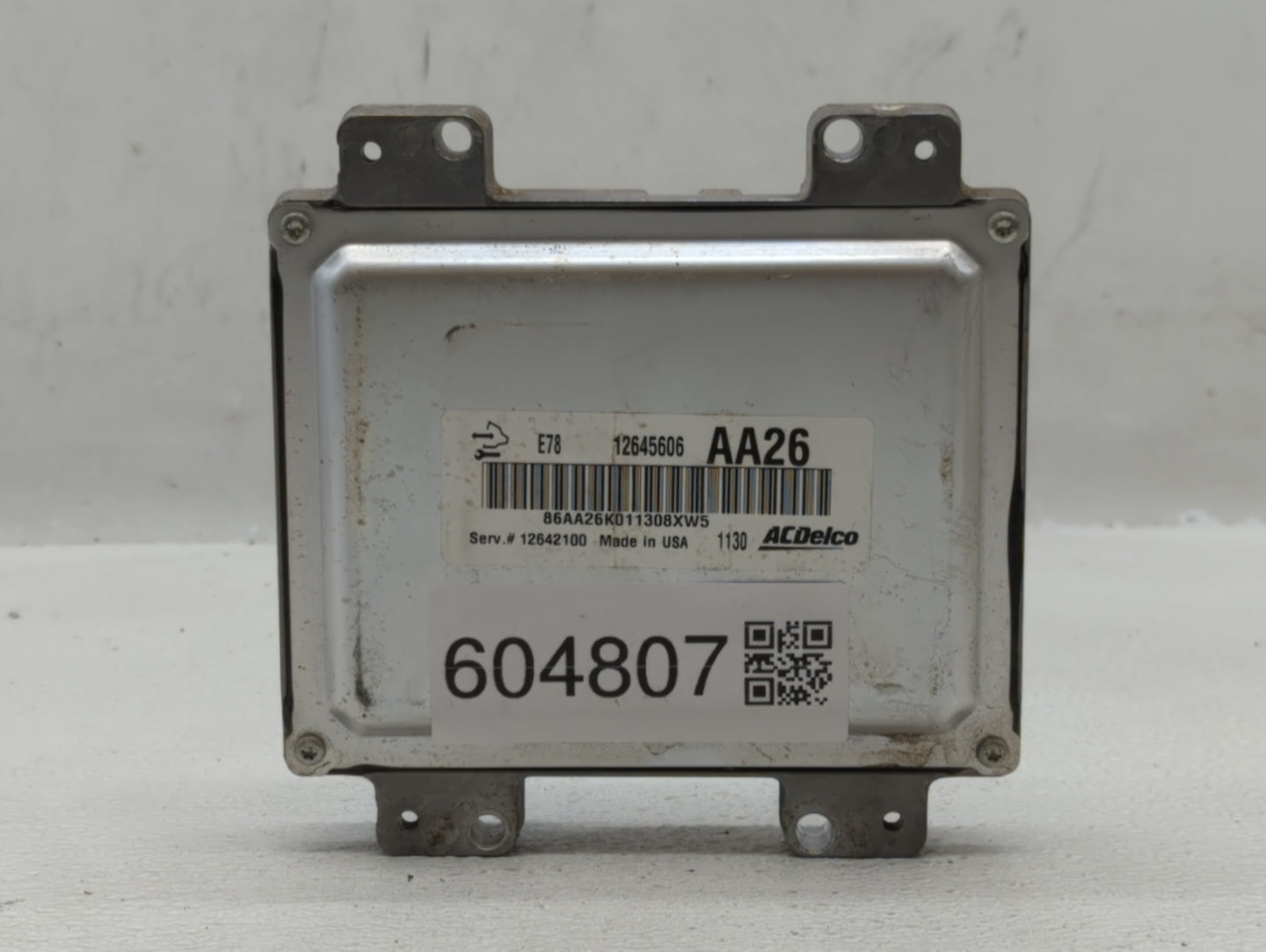 2011 Chevrolet Cruze PCM Engine Control Computer ECU ECM PCU OEM P/N:126440881 Fits OEM Used Auto Parts - Oemusedautoparts1.