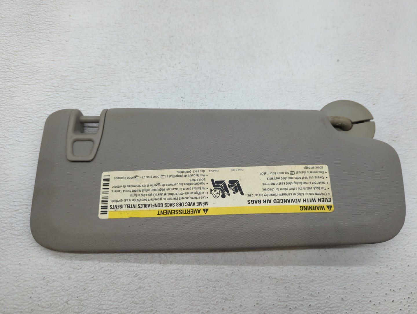 2011-2016 Chevrolet Cruze Sun Visor Shade Replacement Passenger Right Mirror Fits Fits 2011 2012 2013 2014 2015 2016 OEM Use