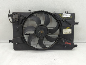 compare product 2011-2016 Chevrolet Cruze Left Radiator Fan Motor Assembly Black