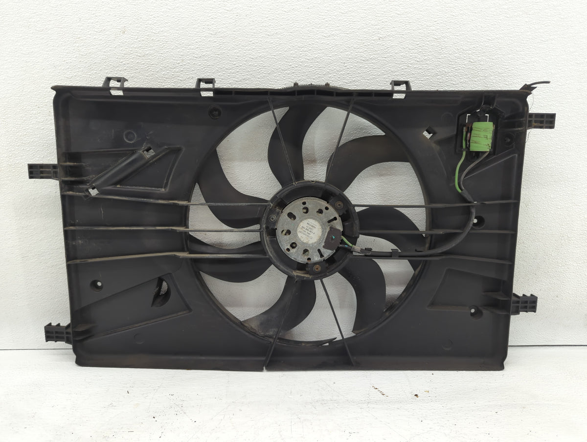 2011-2016 Chevrolet Cruze Left Radiator Fan Motor Assembly Black - Oemusedautoparts1.com