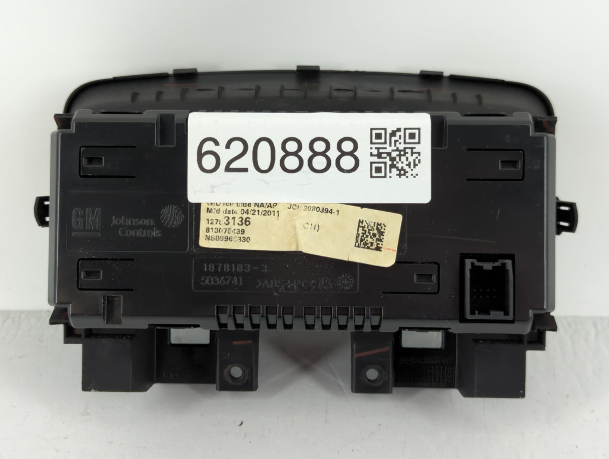 2011-2016 Chevrolet Cruze Information Radio Display Screen 620888 - Oemusedautoparts1.com