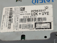 2011-2012 Chevrolet Cruze Am Fm Cd Player Radio Receiver - Oemusedautoparts1.com