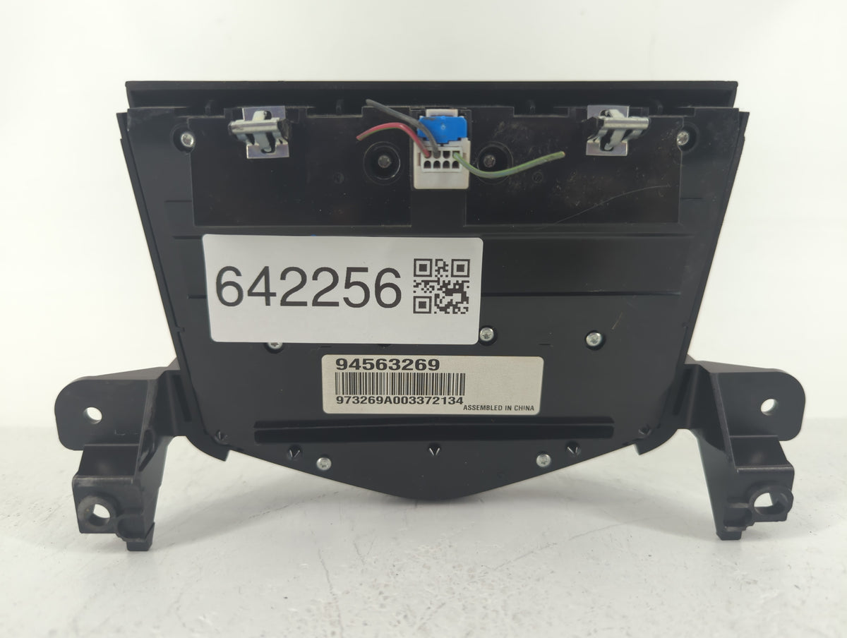2011 Chevrolet Cruze Am Fm Cd Player Radio Receiver 642256 - Oemusedautoparts1.com
