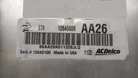 2011 Chevrolet Cruze PCM Engine Control Computer ECU ECM PCU OEM P/N:12645606 12644081 Fits OEM Used Auto Parts - Oemusedaut
