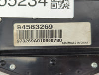 2011 Chevrolet Cruze Am Fm Cd Player Radio Receiver - Oemusedautoparts1.com