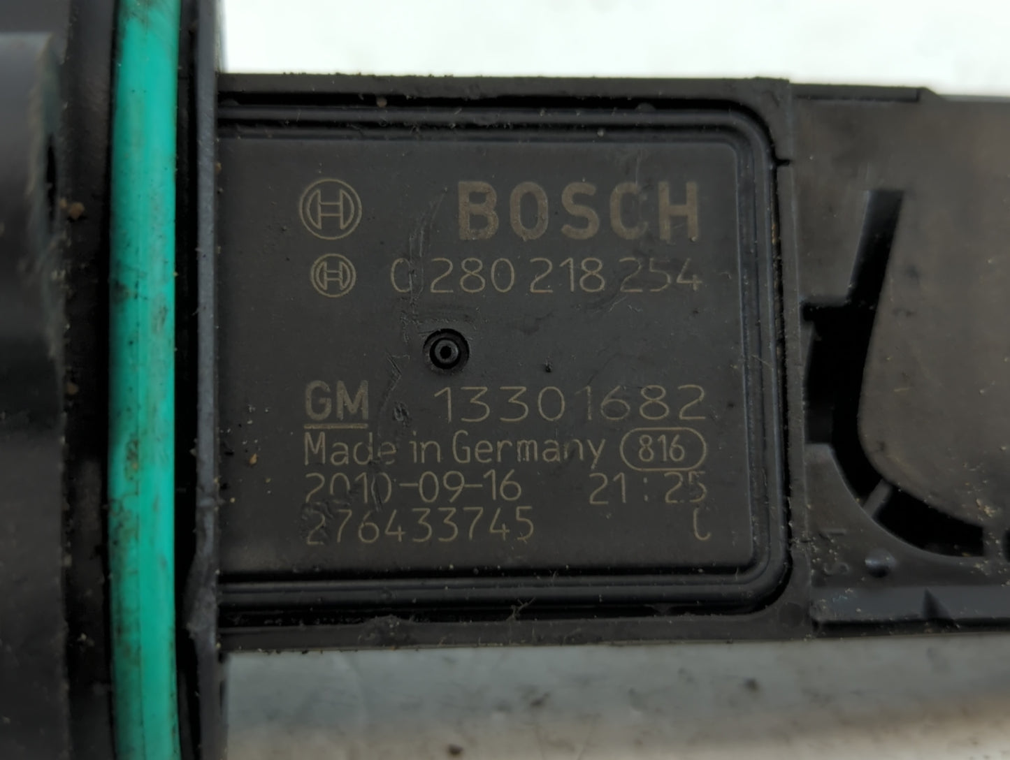 2011-2012 Chevrolet Cruze Mass Air Flow Meter Maf - Oemusedautoparts1.com