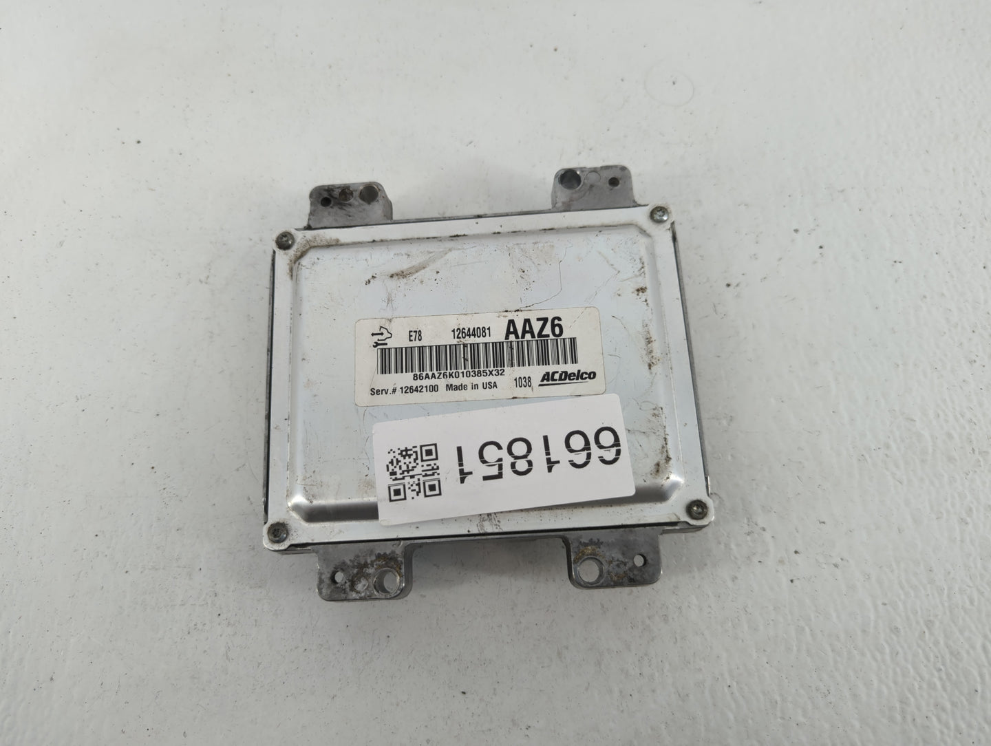 2011 Chevrolet Cruze PCM Engine Control Computer ECU ECM PCU OEM P/N:12644081 Fits OEM Used Auto Parts - Oemusedautoparts1.c
