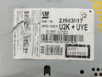 2011-2012 Chevrolet Cruze Radio AM FM Cd Player Receiver Replacement P/N:20983517 Fits Fits 2010 2011 2012 OEM Used Auto Par