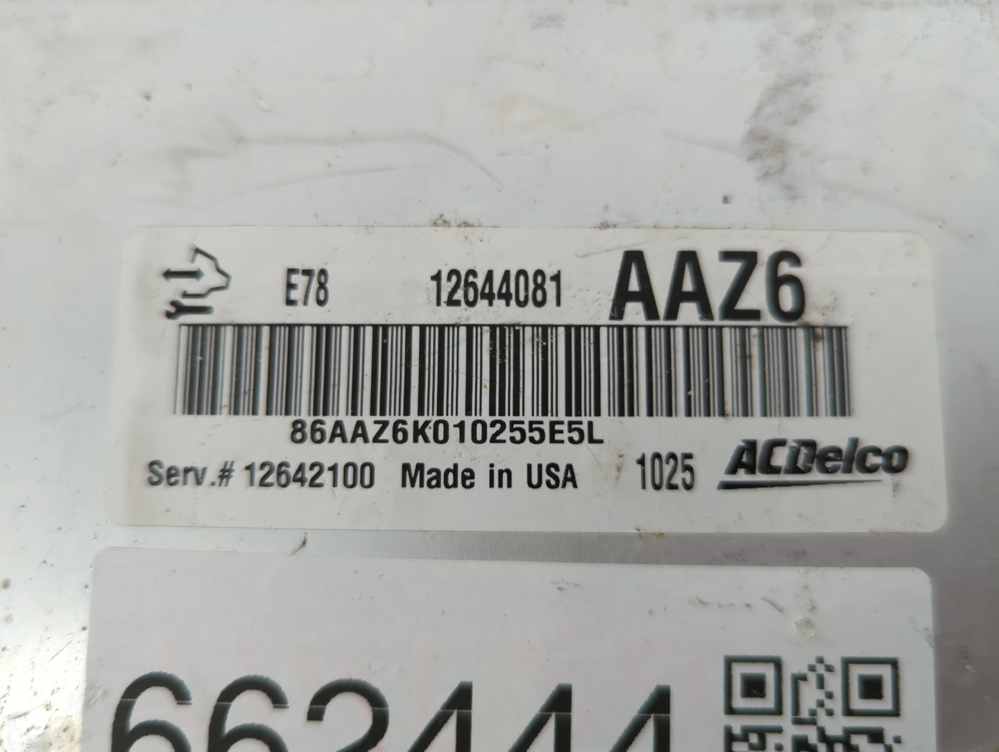 2011 Chevrolet Cruze PCM Engine Control Computer ECU ECM PCU OEM P/N:12642100 E78 12644081 Fits OEM Used Auto Parts - Oemuse
